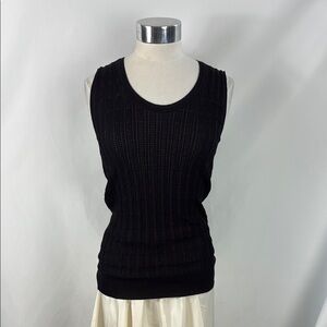 NWT Missoni Black Ribbed Knit Sweater